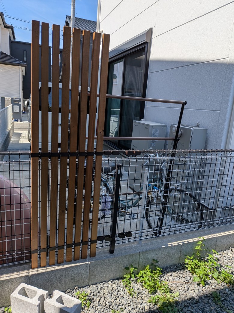 施工途中