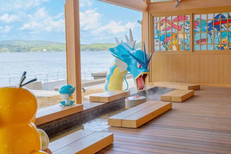 足湯ウッドデッキにイペ